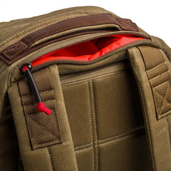 Double Compartment Bullet Ruck - Heritage Waxed Canvas - 18L
